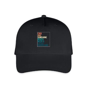 Arzthelferin MFA - Kinder Bio Basecap - Schwarz - Vorne