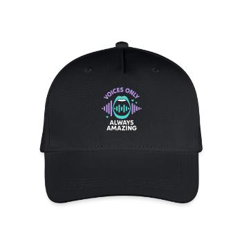 Das Chormitglied High School College Vocal - Kinder Bio Basecap - Schwarz - Vorne