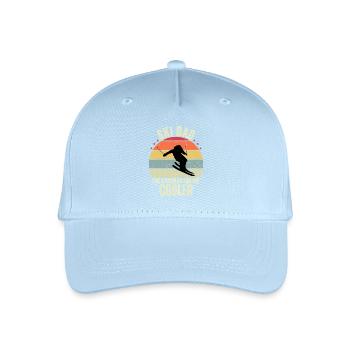 Ski Dad Like a Regular Dad but Cooler - Organic Kids’ Baseball Cap - light blue - Front