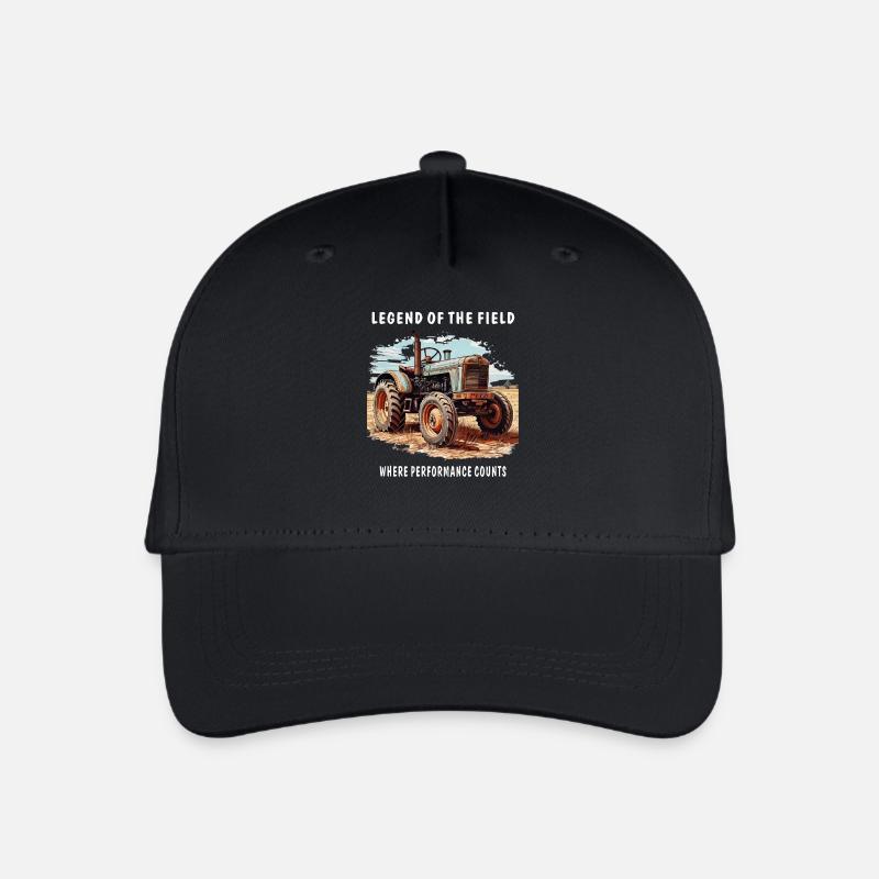 TRAKTOR LEGEND OF THE FIELD - Kinder Bio Basecap - Schwarz