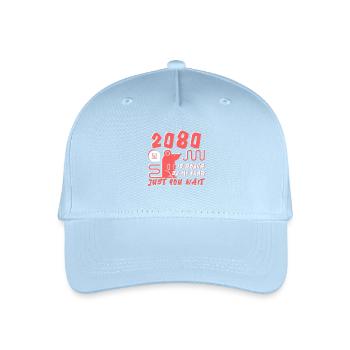 2080 Is Gonna Be My Year - Kinder Bio Basecap - Hellblau - Vorne