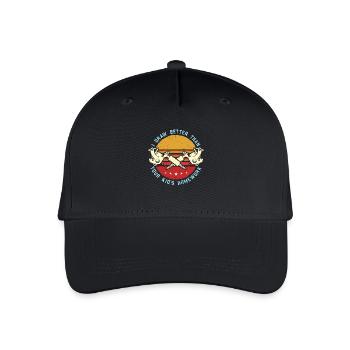 Tattoo Artist I Draw Better Than Your Tattoo Art - Kinder Bio Basecap - Schwarz - Vorne