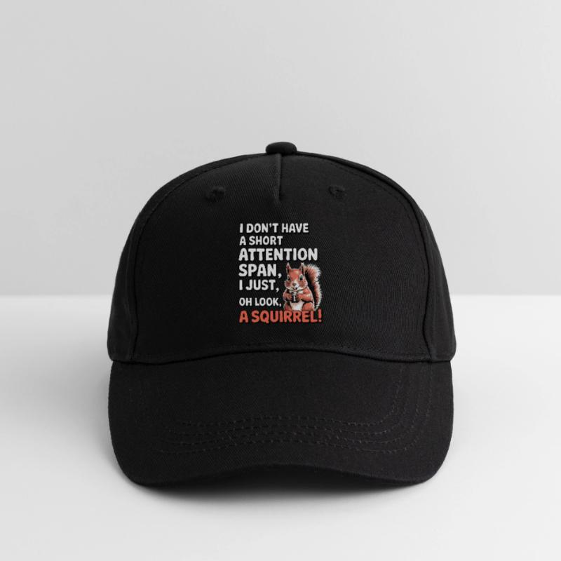 ADHD? Oh look, a squirrel! Organic Kids’ Baseball Cap