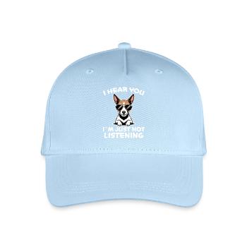 Rat Terrier Saying Funny Rat Terrier Gift - Organic Kids’ Baseball Cap - light blue - Front
