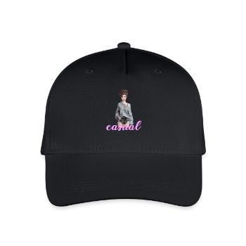 Casual look with style and confidence - Organic Kids’ Baseball Cap - black - Front