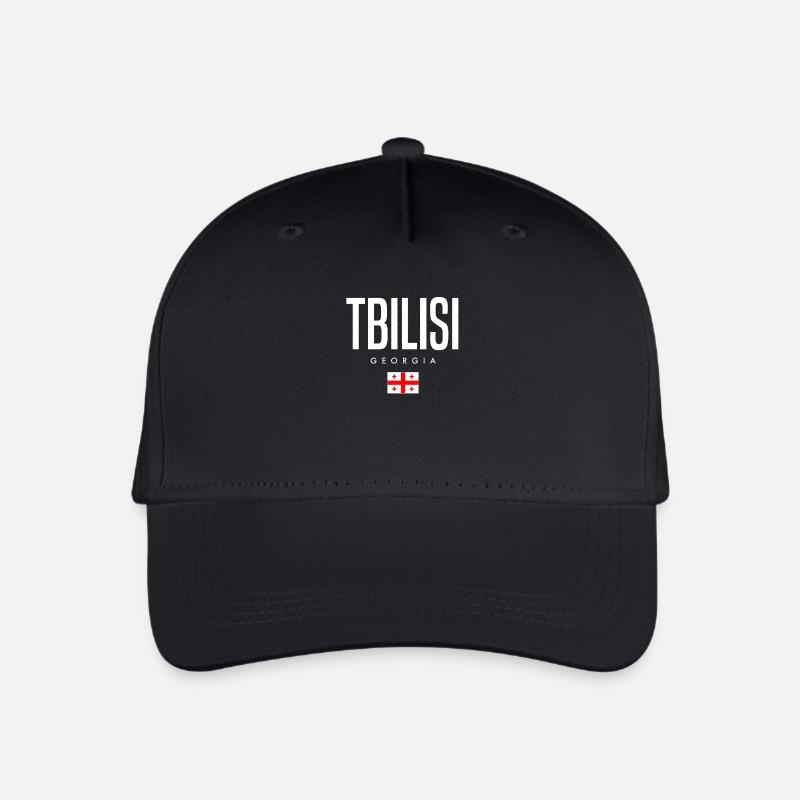 Tbilisi, Georgia - Cappellino da baseball ecologico per bambini - nero
