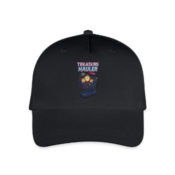 Treasure Hauler Flea Market Antiques Lovers - Organic Kids’ Baseball Cap - black - Front