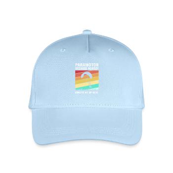 Paragliding Skydive - Kinder Bio Basecap - Hellblau - Vorne