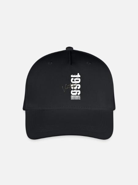 59. Geburtstag Original Jahrgang 1966 - Kinder Bio Basecap - Schwarz