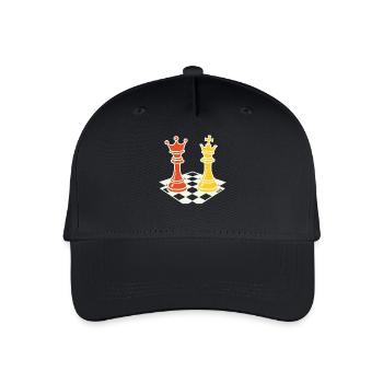 Chess Player Board Game Men Women - Organic Kids’ Baseball Cap - black - Front