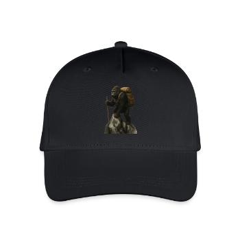 Gorilla Hiking - Organic Kids’ Baseball Cap - black - Front