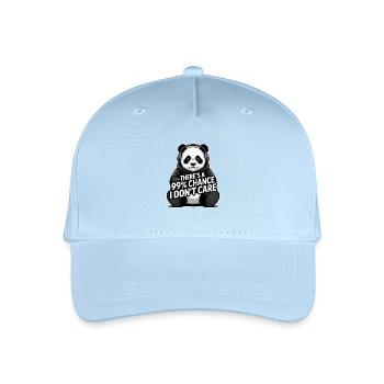 There Is a 99% Chance I Dont Care - Organic Kids’ Baseball Cap - light blue - Front