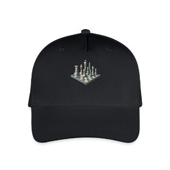 Chess Player Board Game Men Women - Organic Kids’ Baseball Cap - black - Front