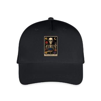 Heidelbeere Tarot - Kinder Bio Basecap - Schwarz - Vorne