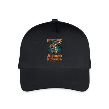 Astrologer I've Gotten Into Astronomy Astrological - Organic Kids’ Baseball Cap - black - Front