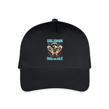 Astrologer The Moon Made Me Do It Astrological - Organic Kids’ Baseball Cap - black - Front