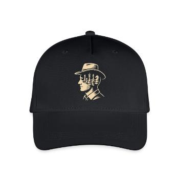 Chess Player Ghost Board Game Men Women - Organic Kids’ Baseball Cap - black - Front