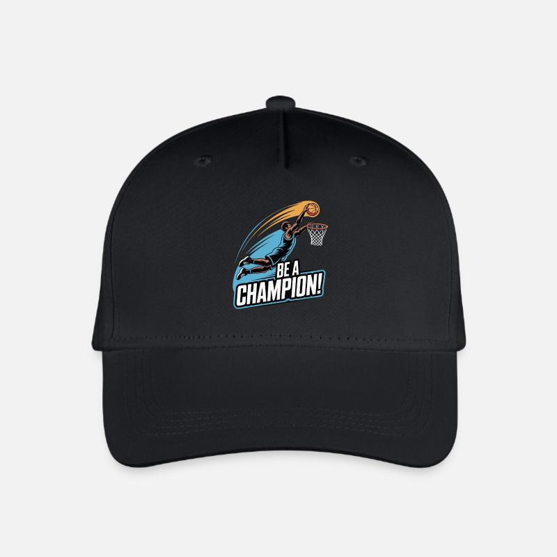 JOUER À BE A CHAMPION - Casquette de baseball bio Enfant - noir