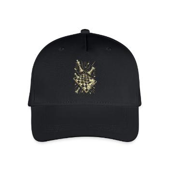 Chess Explosion Masterpiece - Organic Kids’ Baseball Cap - black - Front