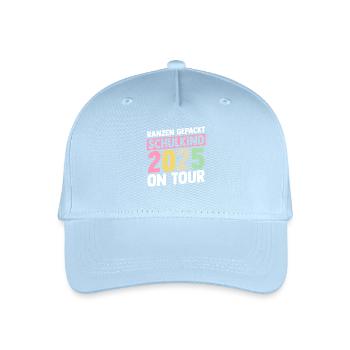 Kita Farewell First Grade School Enrollment 2025 - Organic Kids’ Baseball Cap - light blue - Front