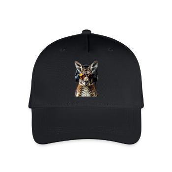 Wallaby Australie Outback Kangourou doux sauvage - Casquette de baseball bio Enfant - noir - Devant