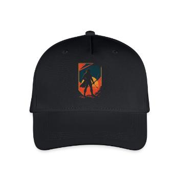 Tir à l’arc Archer Coucher de soleil - Casquette de baseball bio Enfant - noir - Devant