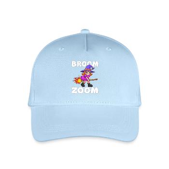 BAI ZOOM - SORCIÈRE HALLOWEEN - Casquette de baseball bio Enfant - bleu clair - Devant