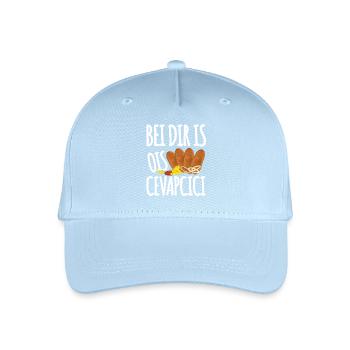 bavarois cevapcici drôle Citation - Casquette de baseball bio Enfant - bleu clair - Devant