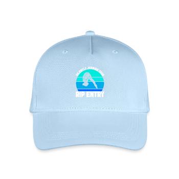 Diving diving board - Organic Kids’ Baseball Cap - light blue - Front