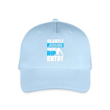 Diving diving board - Organic Kids’ Baseball Cap - light blue - Front