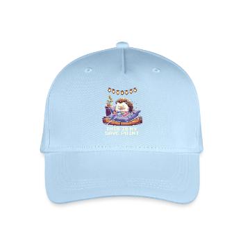Mon point de sauvegarde Hygge - Casquette de baseball bio Enfant - bleu clair - Devant