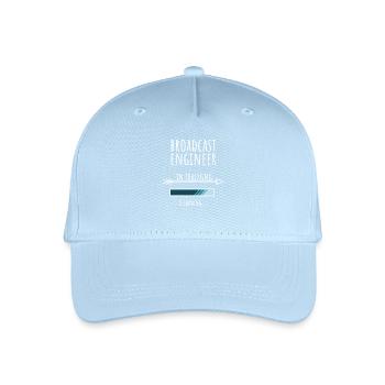 Ingénieur Cadeau Profession Formation Technologie de radiodiffusion - Casquette de baseball bio Enfant - bleu clair - Devant