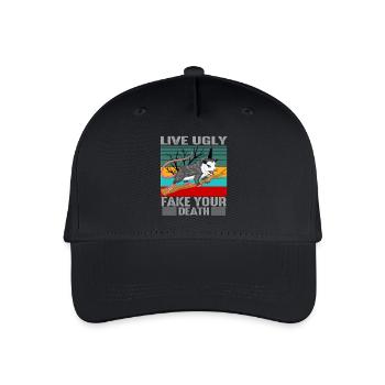Opossum - Organic Kids’ Baseball Cap - black - Front