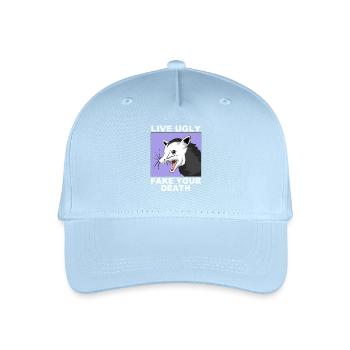 Mignon animal Aupsum - Casquette de baseball bio Enfant - bleu clair - Devant
