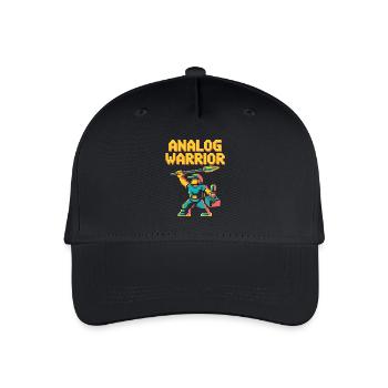 Guerrier analogique Pop Culture Rétro Jeu vidéo - Casquette de baseball bio Enfant - noir - Devant