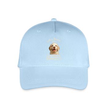Épagneul Clumber - Casquette de baseball bio Enfant - bleu clair - Devant