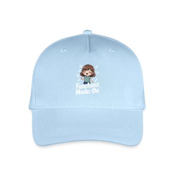 K-Pop Fanchant Korea Music - Organic Kids’ Baseball Cap - light blue - Front