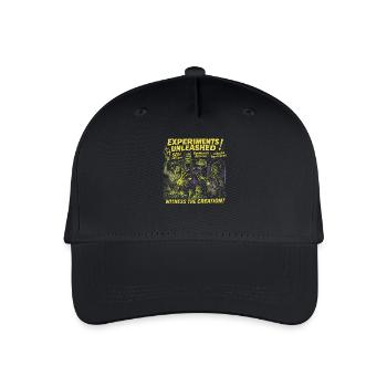 Experiments Unleashed Lab Movie Poster Halloween - Organic Kids’ Baseball Cap - black - Front