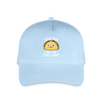 De temps en temps, je m’effondre Taco Joke - Casquette de baseball bio Enfant - bleu clair - Devant