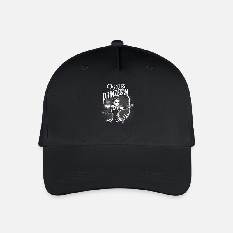 Conception de tir à l’arc pour les archers et les parcours - Casquette de baseball bio Enfant - noir