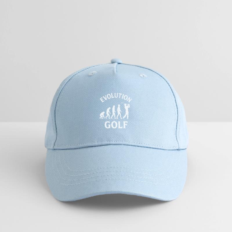 Evolution Golf Lustiges Golfdesign Kinder Bio Basecap