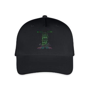 Gaming - Organic Kids’ Baseball Cap - black - Front