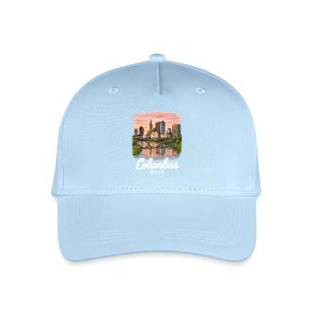 Columbus, Ohio - Organic Kids’ Baseball Cap - light blue - Front
