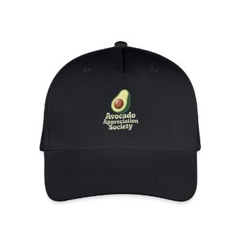 Avocado Appreciation Society - Kinder Bio Basecap - Schwarz - Vorne