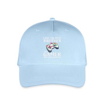 Bruder Gamer - Kinder Bio Basecap - Hellblau - Vorne