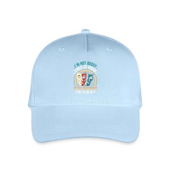  Professional Backstage Manager Theatre Crew Stage - Organic Kids’ Baseball Cap - light blue - Front
