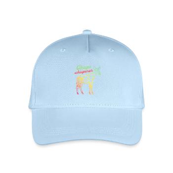 Okapi Whisperer - Organic Kids’ Baseball Cap - light blue - Front