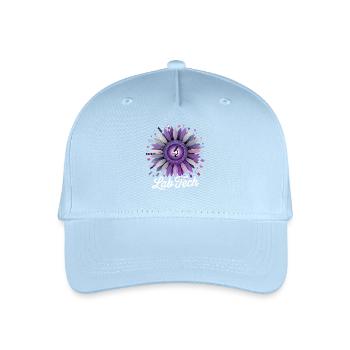 LabTech Sunflower Microscope - Organic Kids’ Baseball Cap - light blue - Front