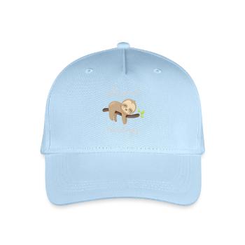 Allergique aux matins - Casquette de baseball bio Enfant - bleu clair - Devant