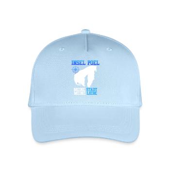 ISLAND OF POEL MY CITY MY LOVE Funny - Organic Kids’ Baseball Cap - light blue - Front